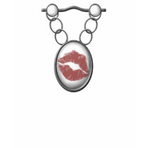 Kissing Lips Pendant t-shirts