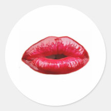 Kissing lips! stickers