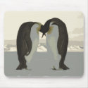 Kissing Penguins mousepads by PixDezines Kissing Penguins mousepads