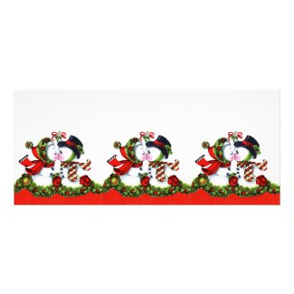 Kissing Snowman Couple