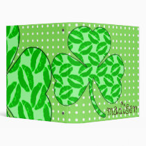 KISSY CLOVER AVERY BINDER