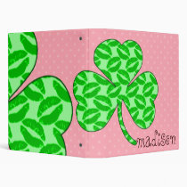 KISSY CLOVER AVERY BINDER