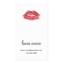Kissy Face Business Card Templates