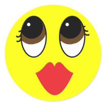 Kissy Face stickers by SuanSKatra Kissy Face stickers