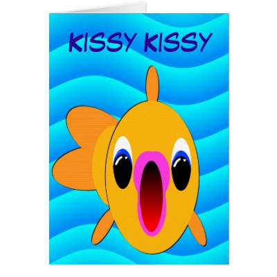 Kissy Kissy Birthday Fishy