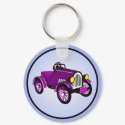 Kit Car Keychain by mariannegilliand Kit Car Keychain