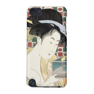 Kitagawa Utamaro Insect Cage japanese beauty lady