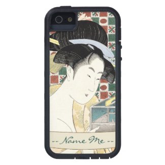 Kitagawa Utamaro Insect Cage japanese beauty lady Cover For iPhone 5