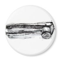 Kitche Tools Garlic Press magnets by studio236 Kitche Tools Garlic Press magnets