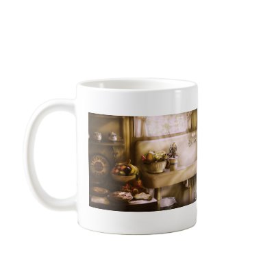 Kitchen - A 1930's Kitchen Mugs by suburbanscenes