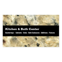 Kitchen And Bath Business Cards