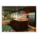Kitchen and Living Room Interior posters