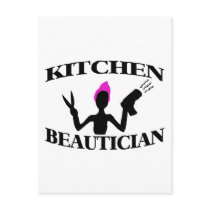 Kitchen Beautician postcards