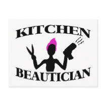 Kitchen Beautician postcards