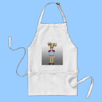 Kitchen Casual Stag Devil Death Boy aprons