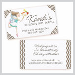 kitchen cooking fairy vegetables business card