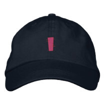Kitchen Craft Letter I embroidered hats by ZazzleEmbroidery Kitchen Craft Letter I embroidered hats