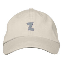 Kitchen Craft Letter Z embroidered hats