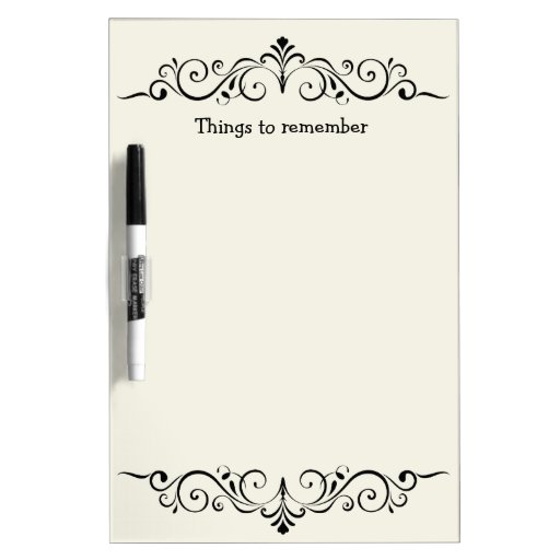 Kitchen Dry Erase Message Boards DryErase Board Zazzle