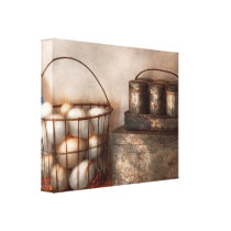 Kitchen - Food - Eggs - Fresh this morning canvas prints