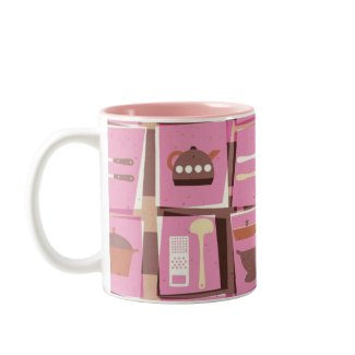 Kitchen Gadgets - Pink Mug mug