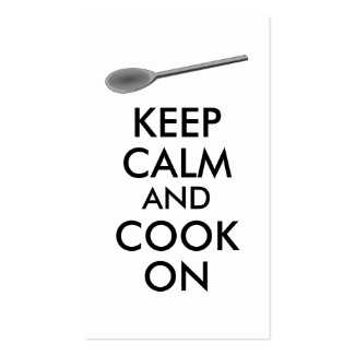 Kitchen Gifts Keep Calm and Cook On Spoon