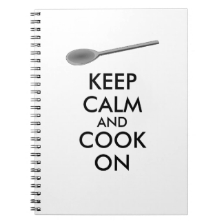 Kitchen Gifts Keep Calm and Cook On Spoon