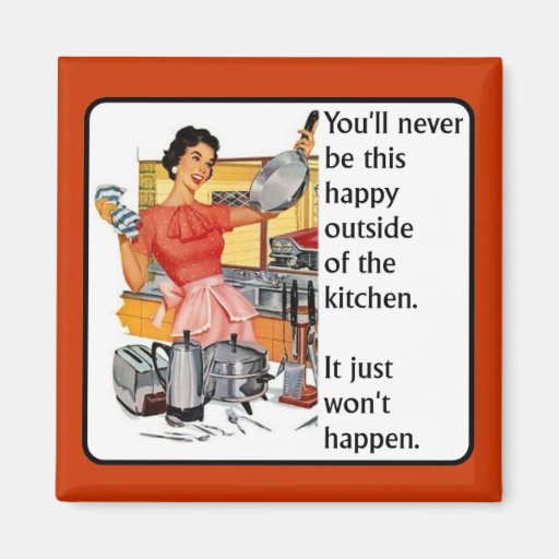 Kitchen Happy Funny Humor Zazzle