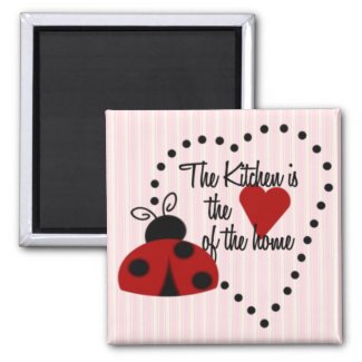 Kitchen is the Heart of the Home Magnet zazzle_magnet