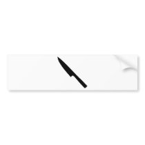 kitchen knife bumper stickers