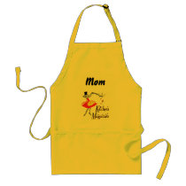 Kitchen Magician Customizable Retro Cooking Apron aprons