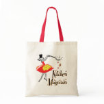 Kitchen Magician Retro Cooking Art Tote Bag