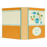 Kitchen Pots and Pans Avery Binder