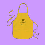 KITCHEN PRINCE - apron - a royalty design