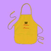 KITCHEN PRINCESS - apron - a royalty design aprons