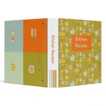 Kitchen Recipes Binder by averycustomshop Kitchen Recipes Binder
