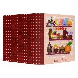kitchen shelves personalized recipe binder binder