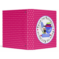 Kitchen Supplies- Bright- Recipe BInder