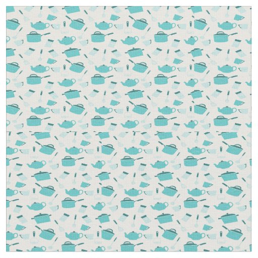 Kitchen Theme Fabric Zazzle