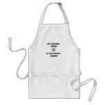 Kitchen Timer/Smoke Alarm Apron