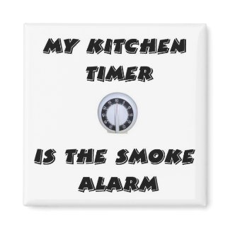 Kitchen Timer/Smoke Alarm Magnet magnet