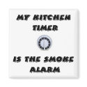 Kitchen Timer/Smoke Alarm Magnet