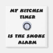 Kitchen Timer/Smoke Alarm Magnet