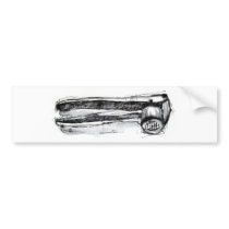 Kitchen Tools Garlic Food Press bumper stickers by studio236 Kitchen Tools Garlic Food Press bumper stickers