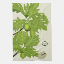 Kitchen towel with breadfruit