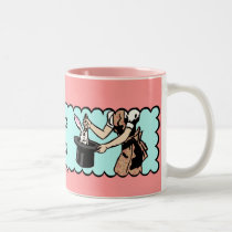 Kitchen Tricks mugs by clarachandler Kitchen Tricks mugs