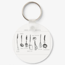 Kitchen utensils keychains by tar101672 Kitchen utensils keychains