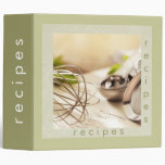 kitchen utensils recipes binder