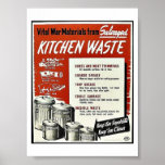 Kitchen Waste Poster