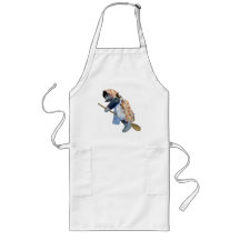 Kitchen Witch Riding Spoon apron